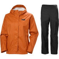 Helly Hansen Loke 2.0/Loke regnställ, dam, svart/brun