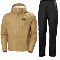 Helly Hansen Loke 2.0/Loke regnställ, herr, svart/beige