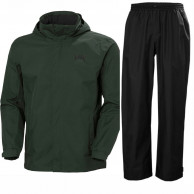Helly Hansen HH Rain/Dubliner regnsæt, herre, sort/grøn