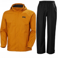 Helly Hansen HH Rain/Dubliner regnsæt, herre, sort/gul