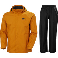 Helly Hansen HH Rain/Dubliner regnsæt, herre, sort/gul