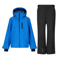 Set giacca e pantaloni da sci Whistler Rossburg, junior, blu/nero