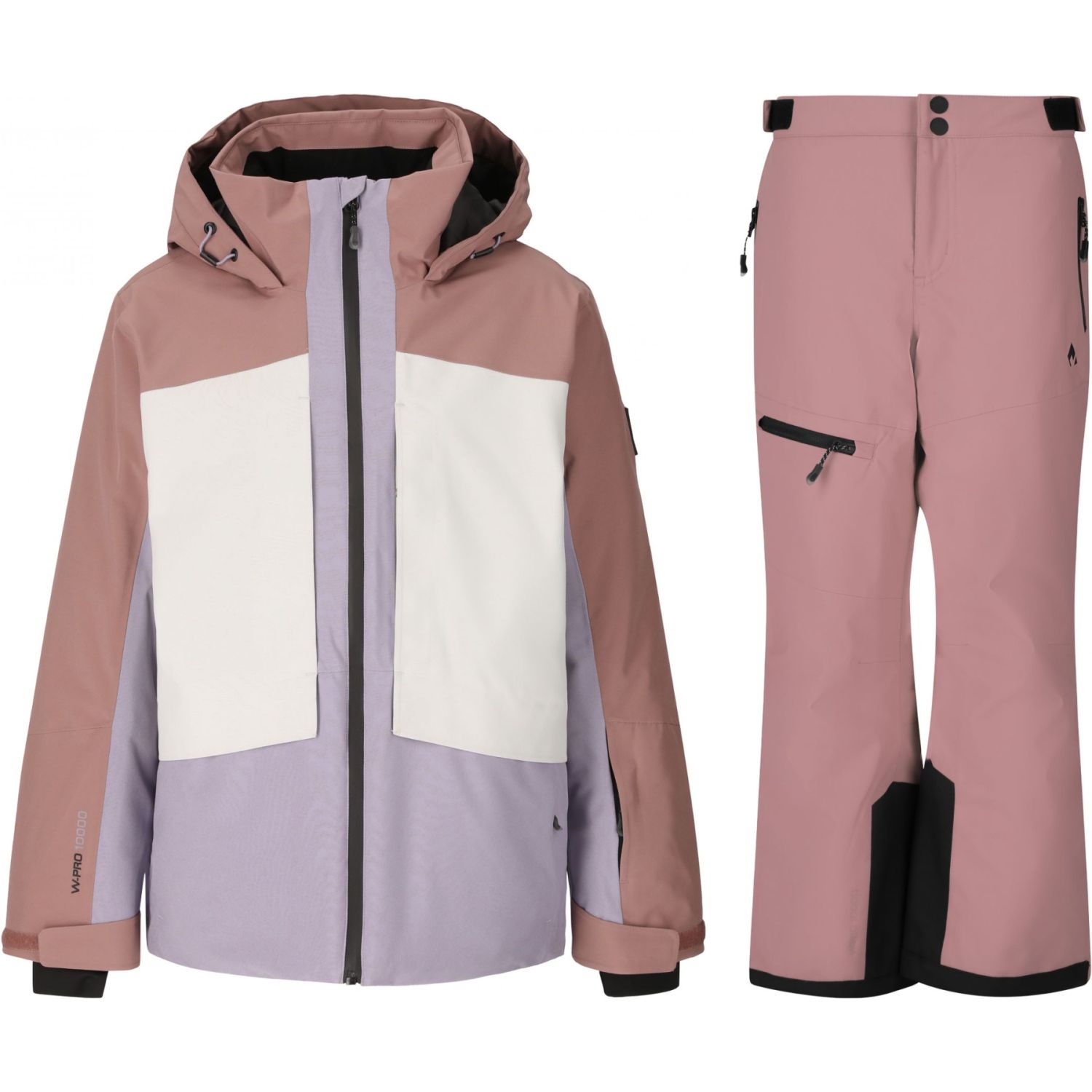 Whistler Kingland/Rossburg regnsæt, junior, twilight mauve