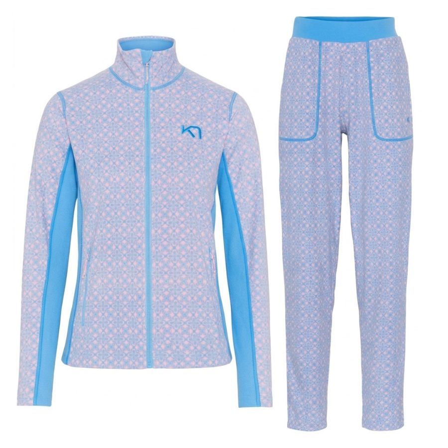 Kari Traa Olga Fleece Set, pentru femei, blå