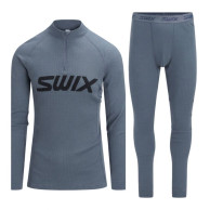 Swix RaceX Merino Sæt, herre, grå