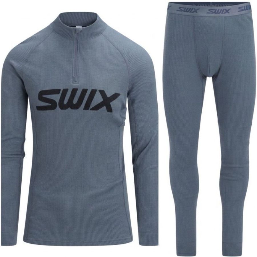 Swix RaceX Merino Sarja, herra, harmaa