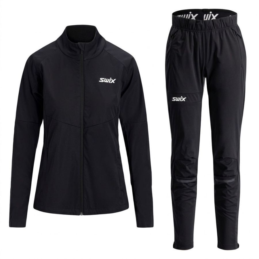 Swix Nordic XC Skisett, dame, sort