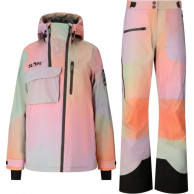 SLOPE Zuko AOP Skidset, barn, orchid petal