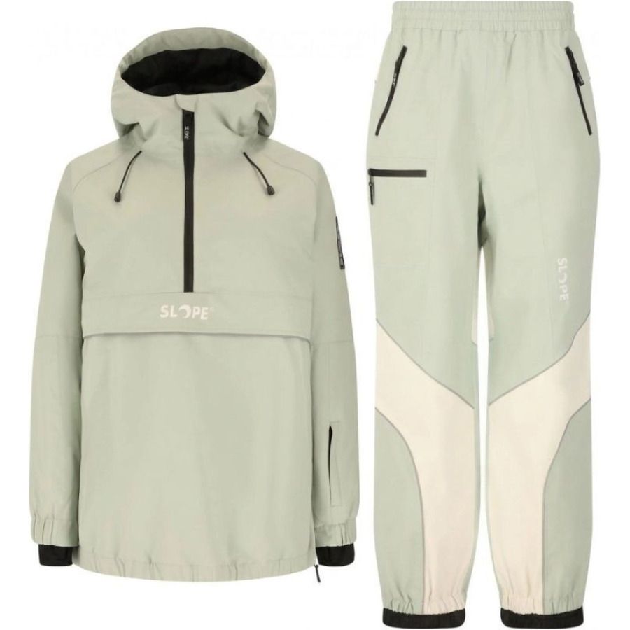 SLOPE Blizz Loose Conjunto de esquis, para senhora, aqua gray