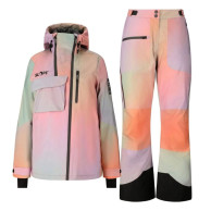 SLOPE Zuko AOP Skidset, dam, orchid petal