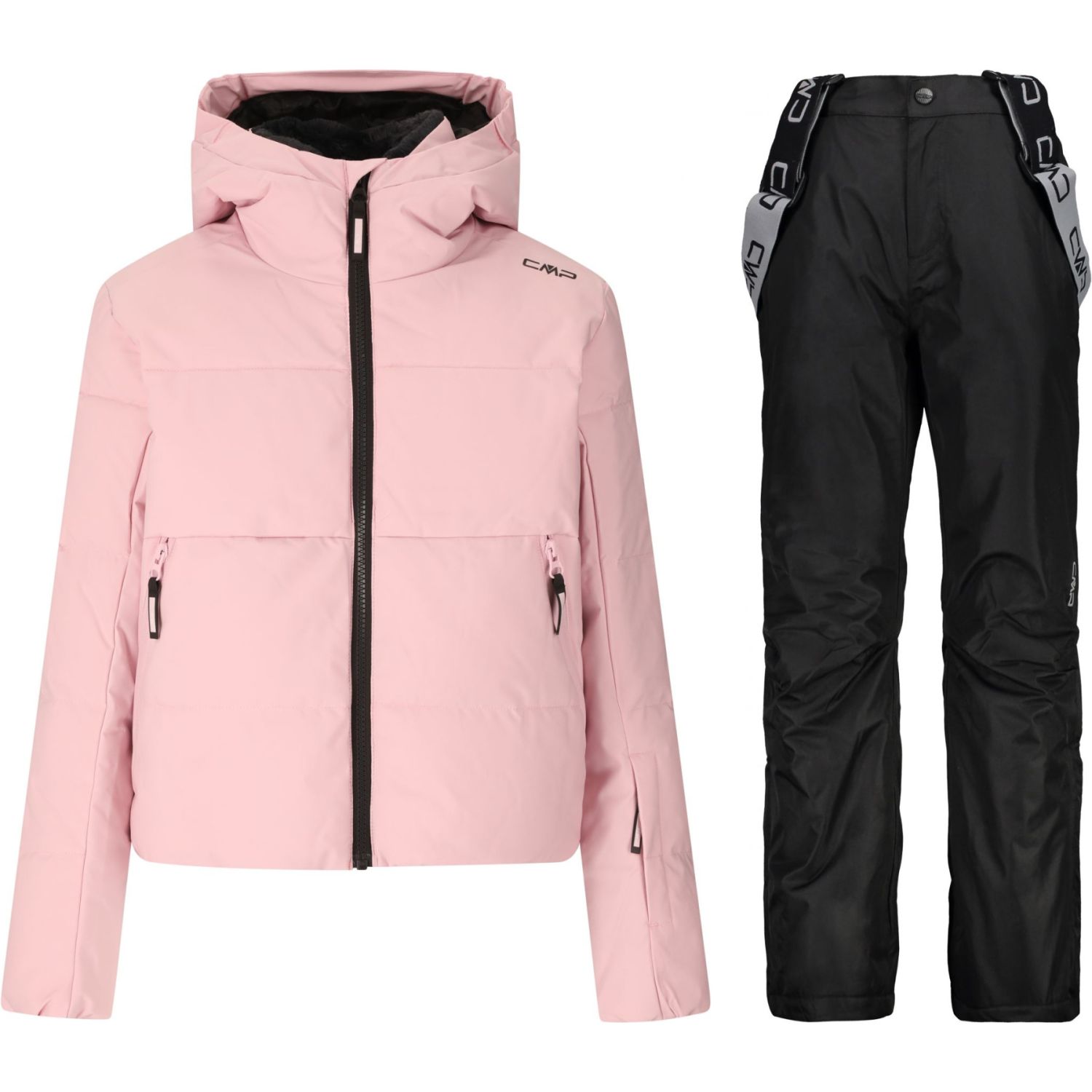 CMP Skisæt, børn, pink/sort