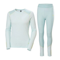 Helly Hansen Lifa Active Set, dam, lyseblå