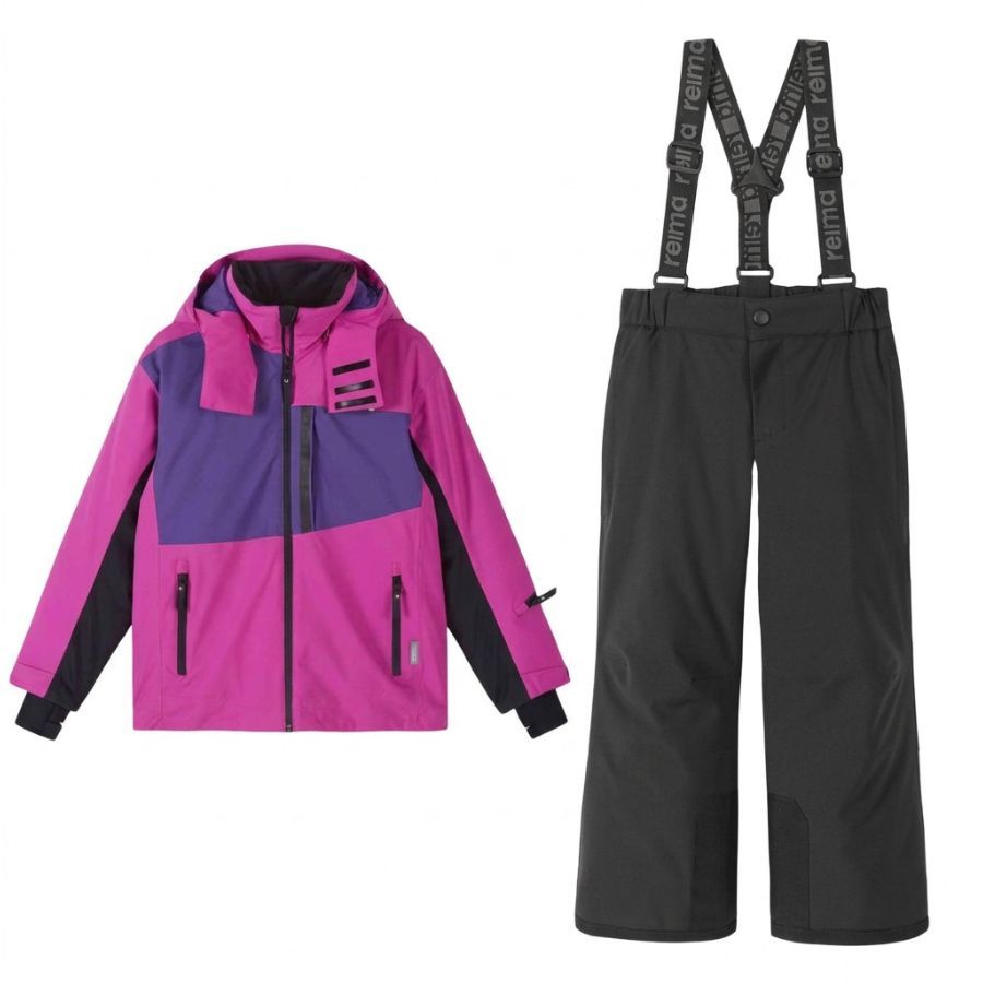 Reima Jatuni Ski sets, children, fucshia/black