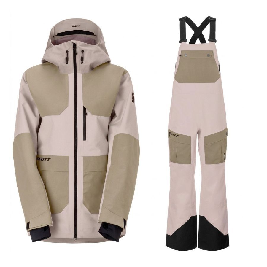 Scott Vertic Utility 3L Skisæt, dame, pink/beige