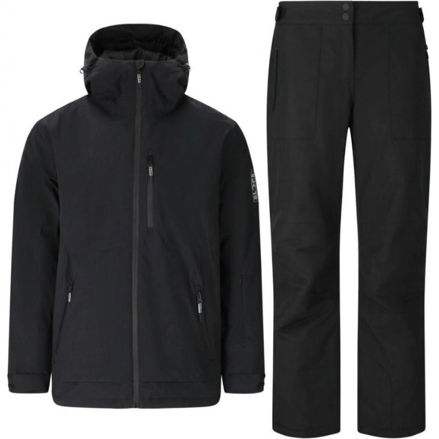 SLOPE River Ensemble de ski, homme, noir