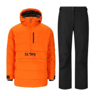 SLOPE Thumper Skisæt, herre, orange/sort