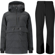 SLOPE Thumper Skidset, dam, svart