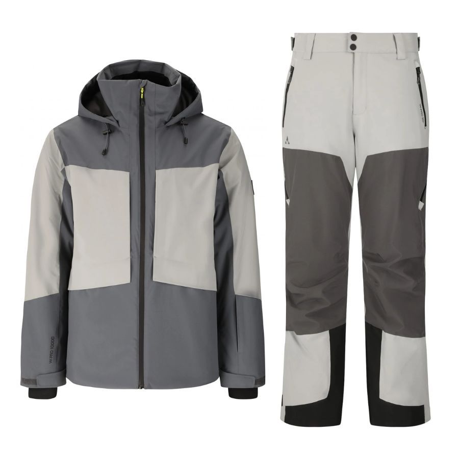 Whistler Kingland Skiset, Herren, mørkegrå/grå