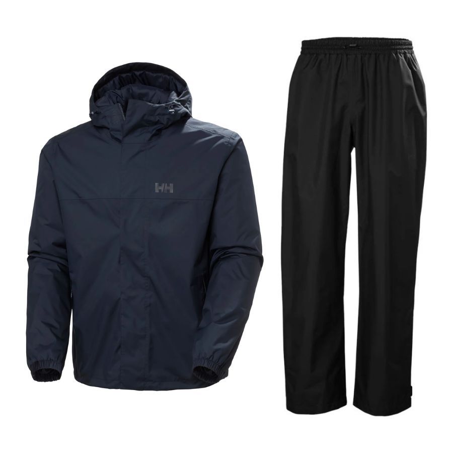 Helly Hansen Vancouver Regenbekleidung, Herren, blå/sort