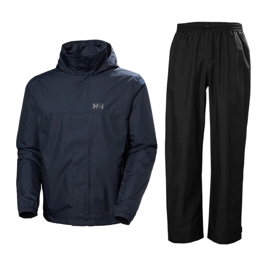 Helly Hansen Vancouver Regenbekleidung, Herren, blå/sort