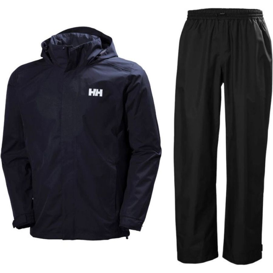 Helly Hansen Dubliner Esőruha, férfi, tengerészkék/fekete