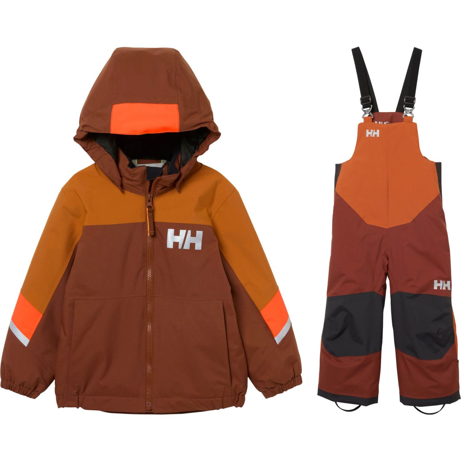 Helly Hansen Rider Skiset, kinderen, brun