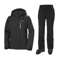 Helly Hansen Snowplay Síkészlet, női, sort