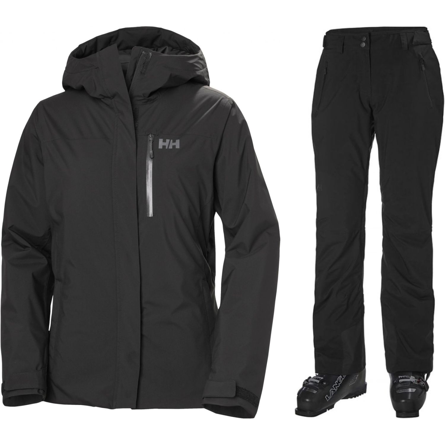 Helly Hansen Snowplay Lyžiarska súprava, dámska, čierna