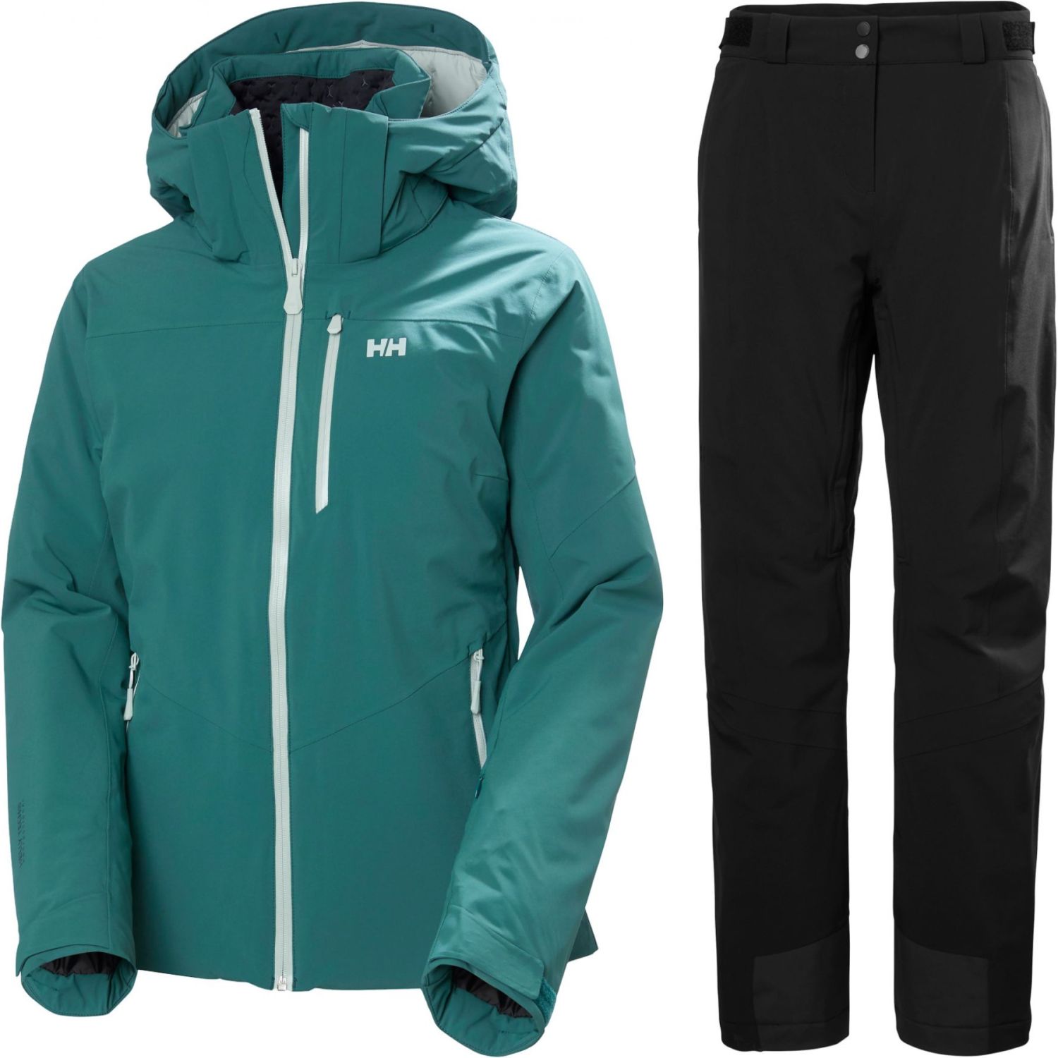 Helly Hansen Alphelia Skisæt, dame, grøn/sort