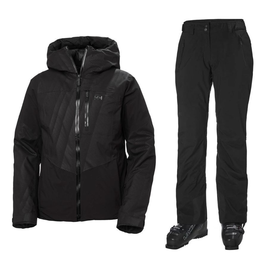 Helly Hansen Valdisere 3.0 Skisæt, dame, sort