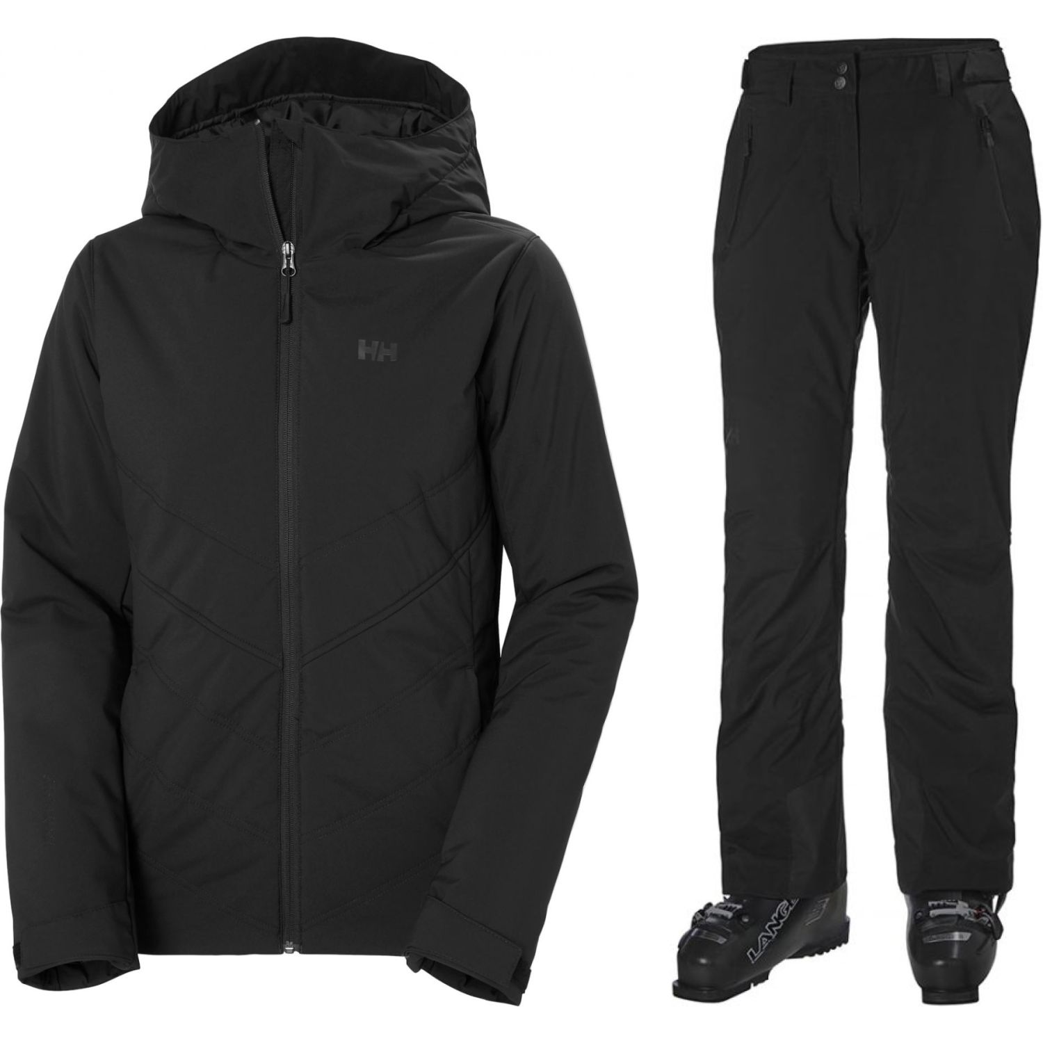 Helly Hansen Alpine Insulated Lyžiarska súprava, dámska, čierna