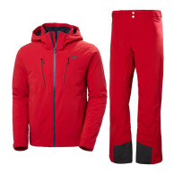 Helly Hansen Alpha 4.0 Set da sci, uomo, rød