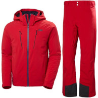 Helly Hansen Alpha 4.0 Skiset, Herren, rot
