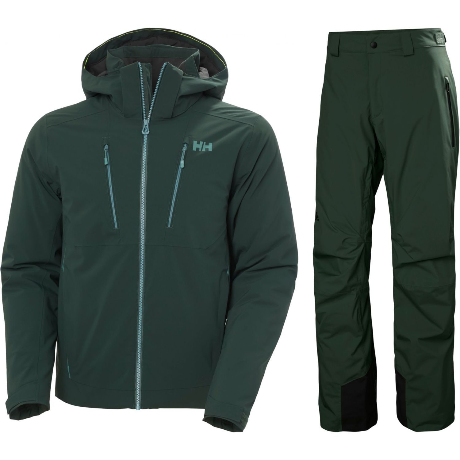 Helly Hansen Alpha 4.0 Lyžiarska súprava, pánska, zelená