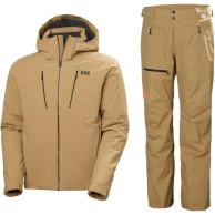 Helly Hansen Alpha 4.0 Skiset, Herren, beige