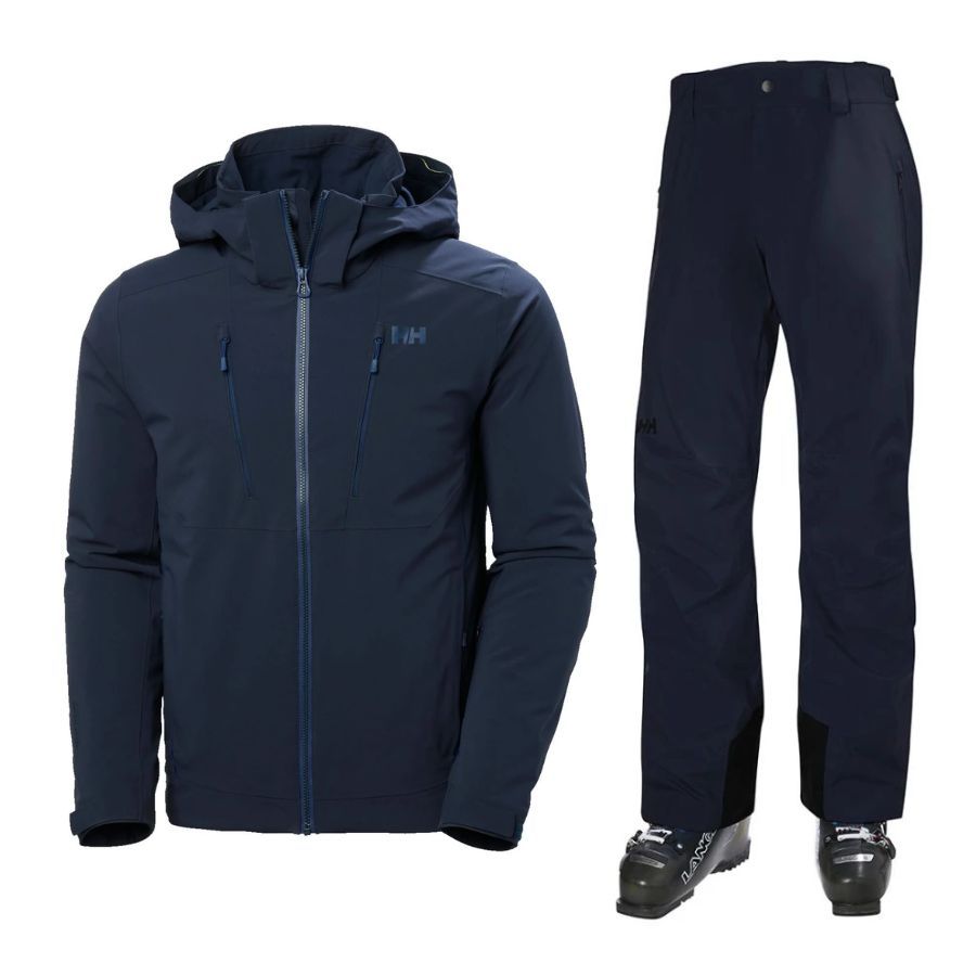 Helly Hansen Alpha 4.0 Set da sci, da uomo, navy/mørkeblå