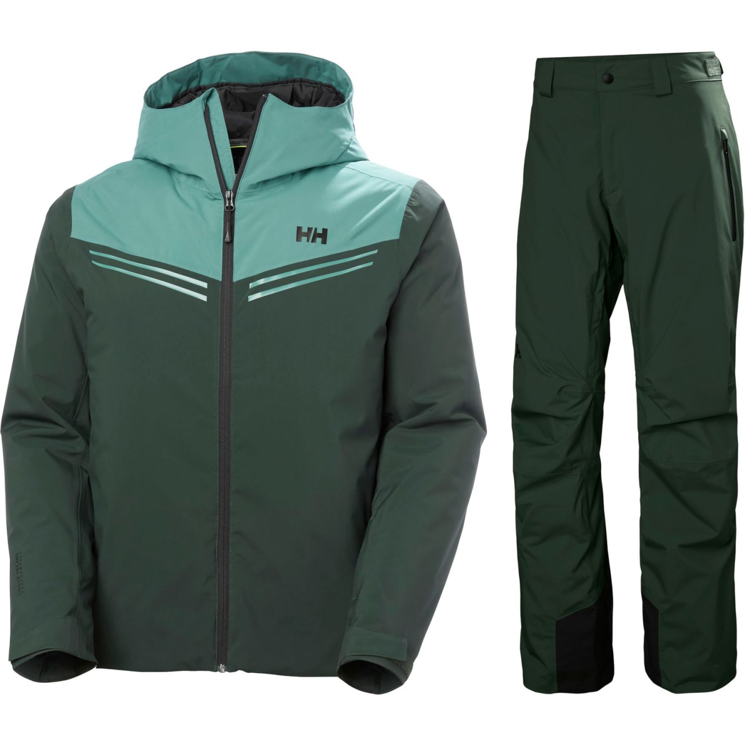 Helly Hansen Alpine Insulated Lyžiarska súprava, pánska, zelená