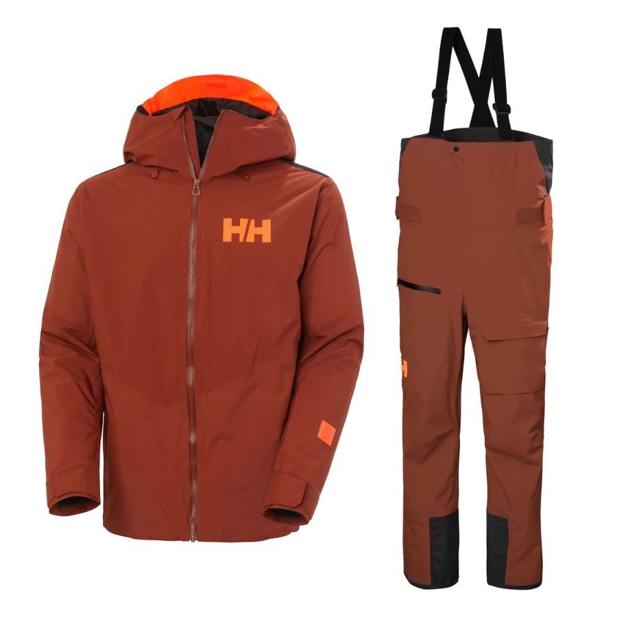 Helly Hansen Powerdreamer 3.0 Set da sci, uomo, brun