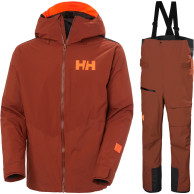 Helly Hansen Powerdreamer 3.0 Skisæt, herre, brun