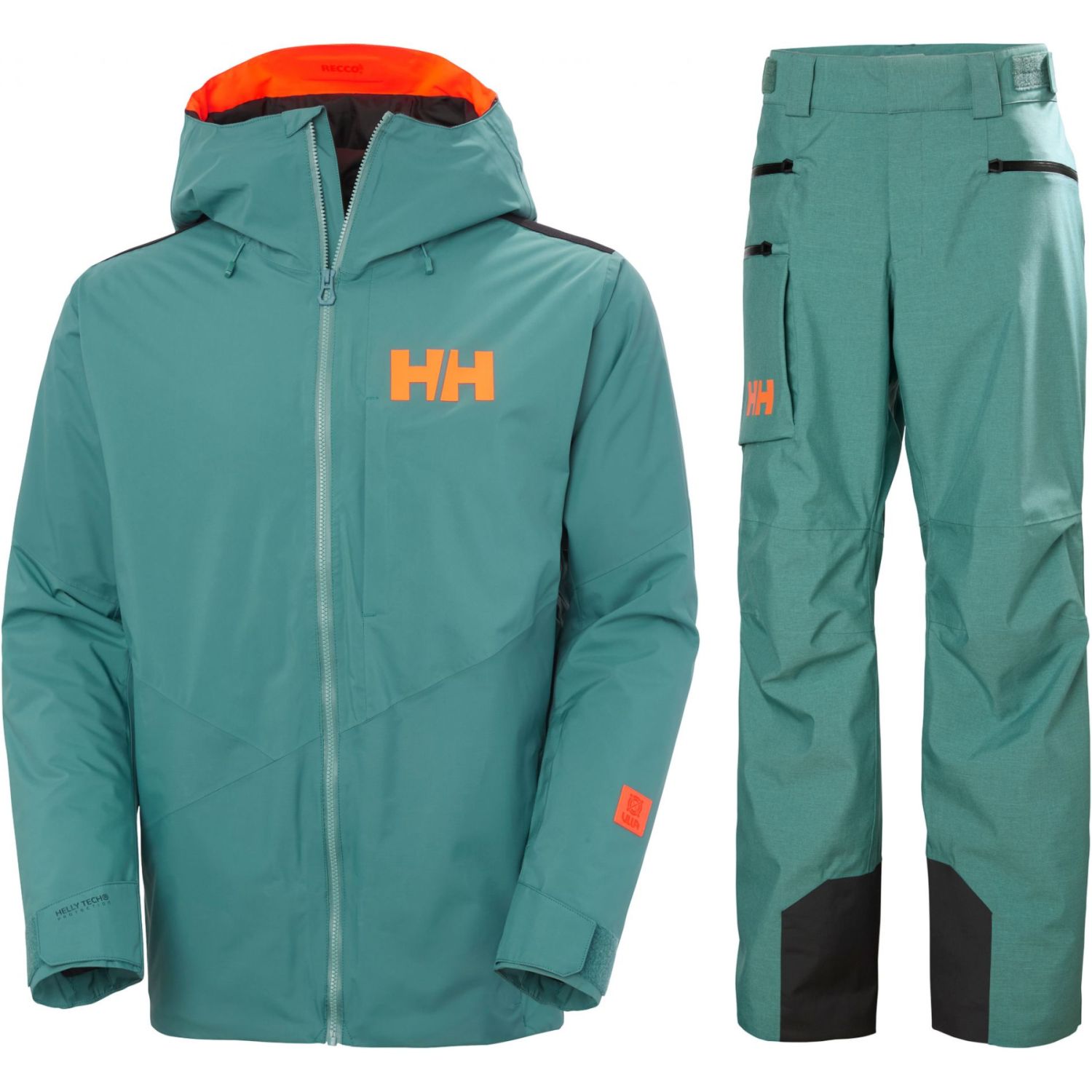 Helly Hansen Powerdreamer 3.0 Skisæt, herre, grøn