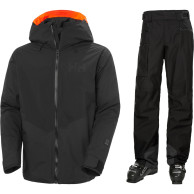 Helly Hansen Powerdreamer 3.0 Skiset, Herren, sort