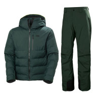Helly Hansen Kvitfjell Race Puffy Set da sci, uomo, grøn
