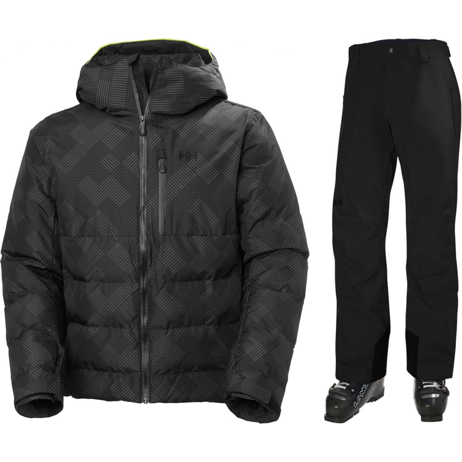 Helly Hansen Kvitfjell Race Puffy Skisæt, herre, sort