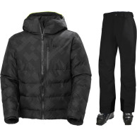 Helly Hansen Kvitfjell Race Puffy Lyžařská sada, pánská, černá