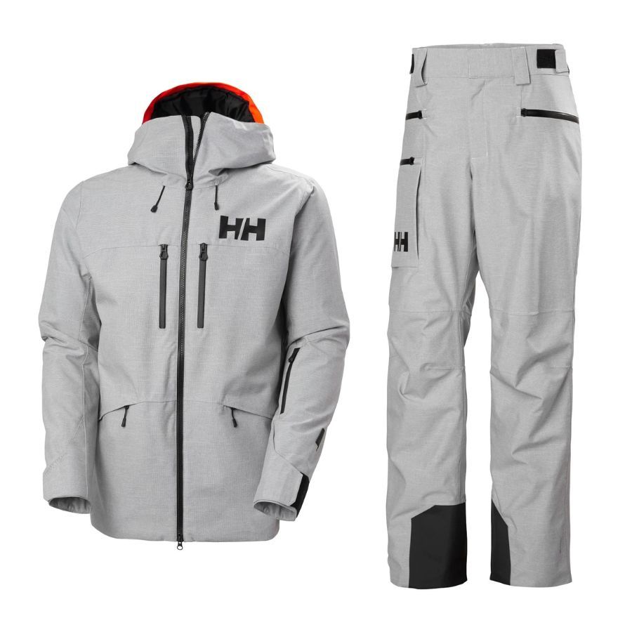 Helly Hansen Garibaldi 2.0 Set da sci, uomo, grå