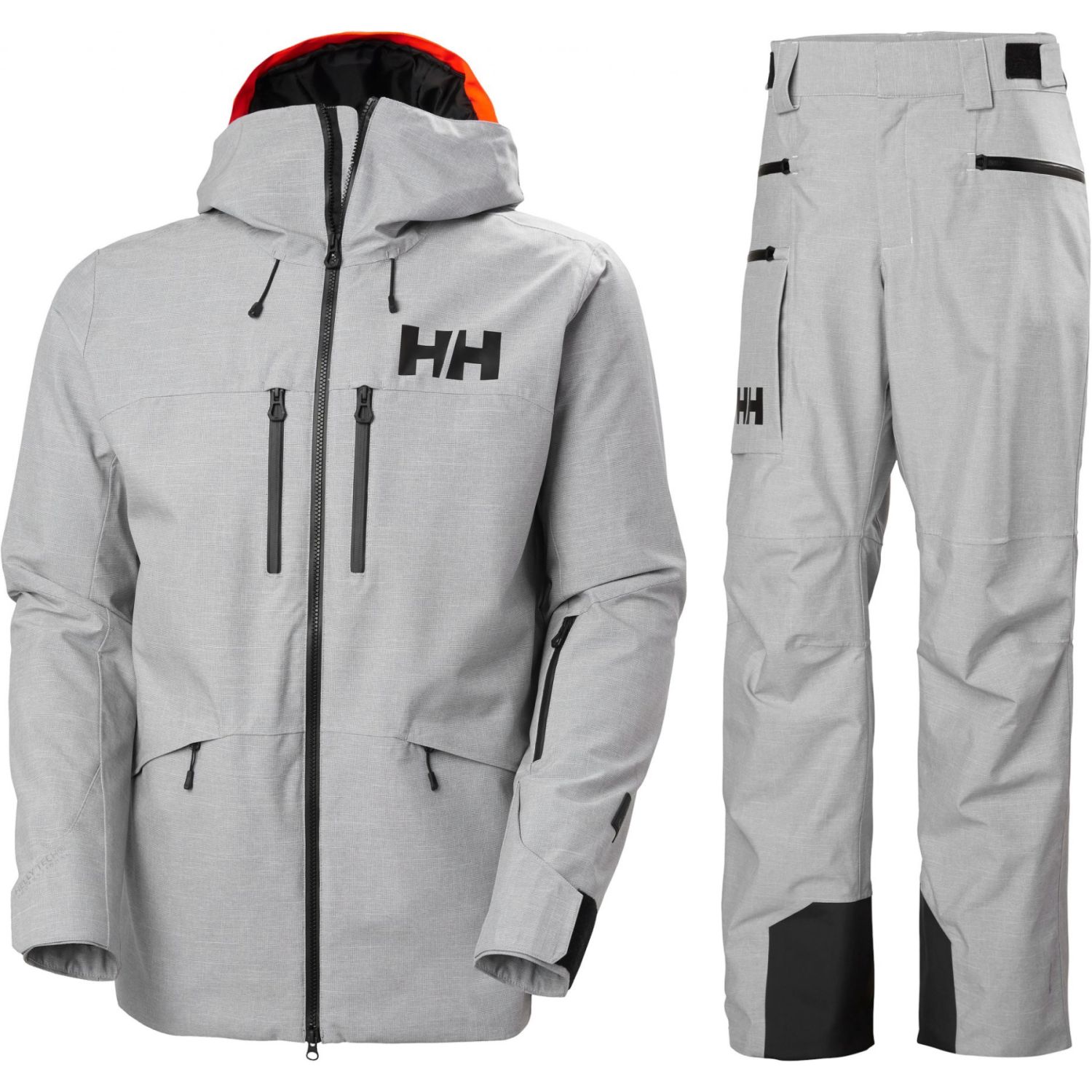 Helly Hansen Garibaldi 2.0 Skisæt, herre, grå