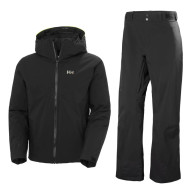 Helly Hansen Panoramic Ins Set da sci, uomo, sort