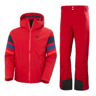 Helly Hansen Panoramic Ins Set da sci, da uomo, rød