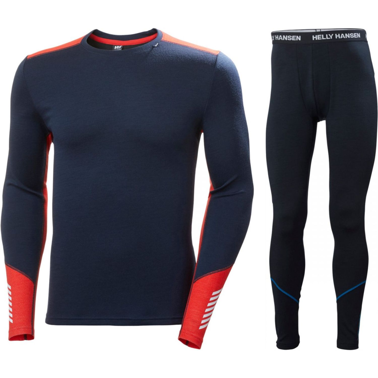 Helly Hansen Lifa Merino Midweight Sett, herre, marineblå