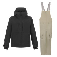 2117 of Sweden Norrdal Síruha, férfi, sort/beige